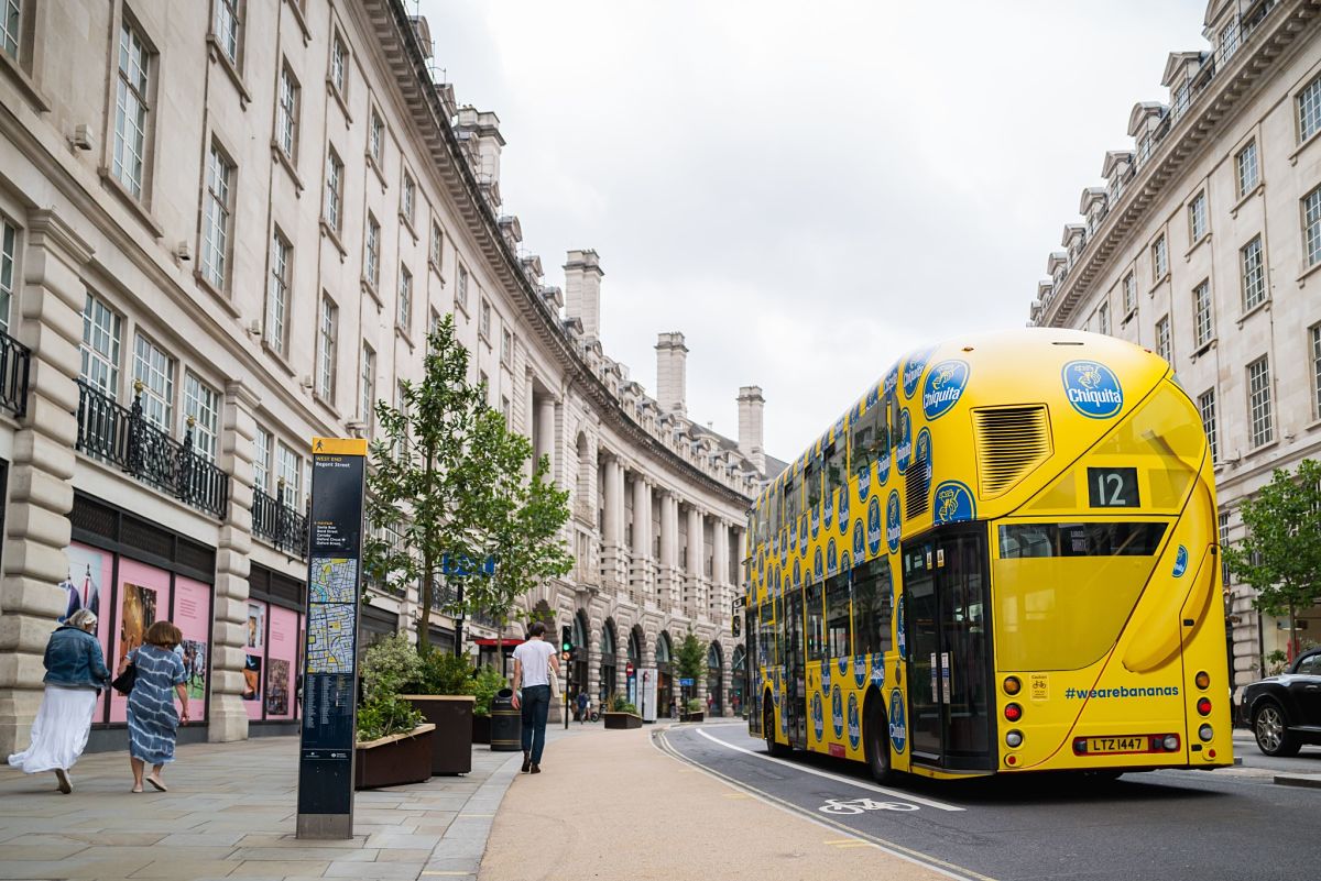 Chiquita London bus