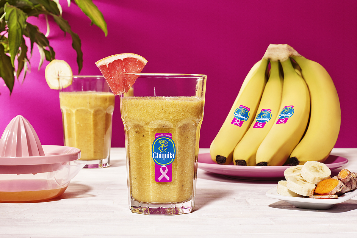 Chiquita Raises Awareness for Breast Cancer with Fifth-Annual Pink